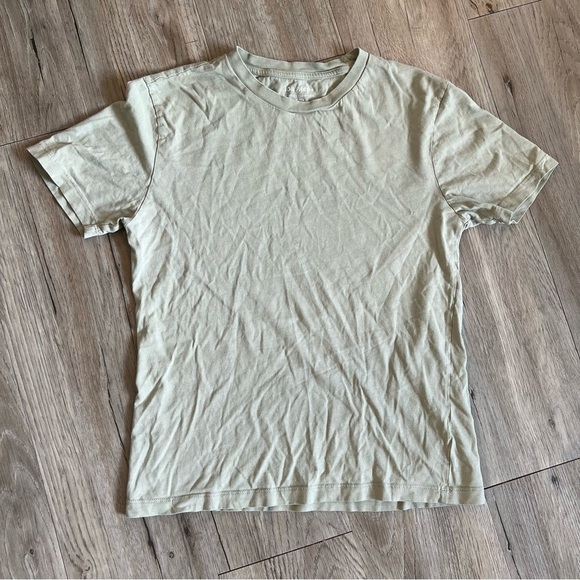 Joe Fresh Men's Light Tan Short Sleeve Tee - Picture 1 of 2